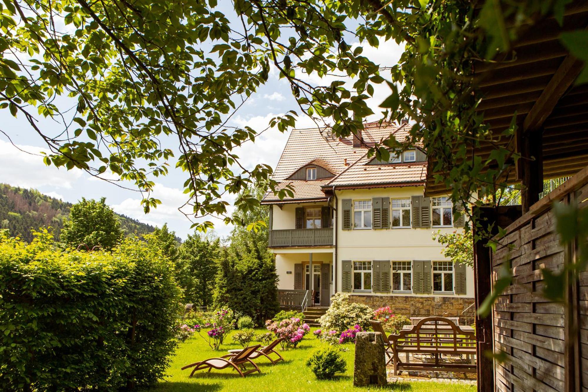 Villa Elbufer Bad Schandau Kültér fotó