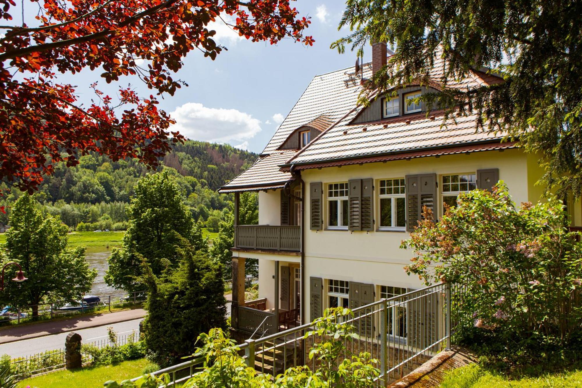 Villa Elbufer Bad Schandau Kültér fotó