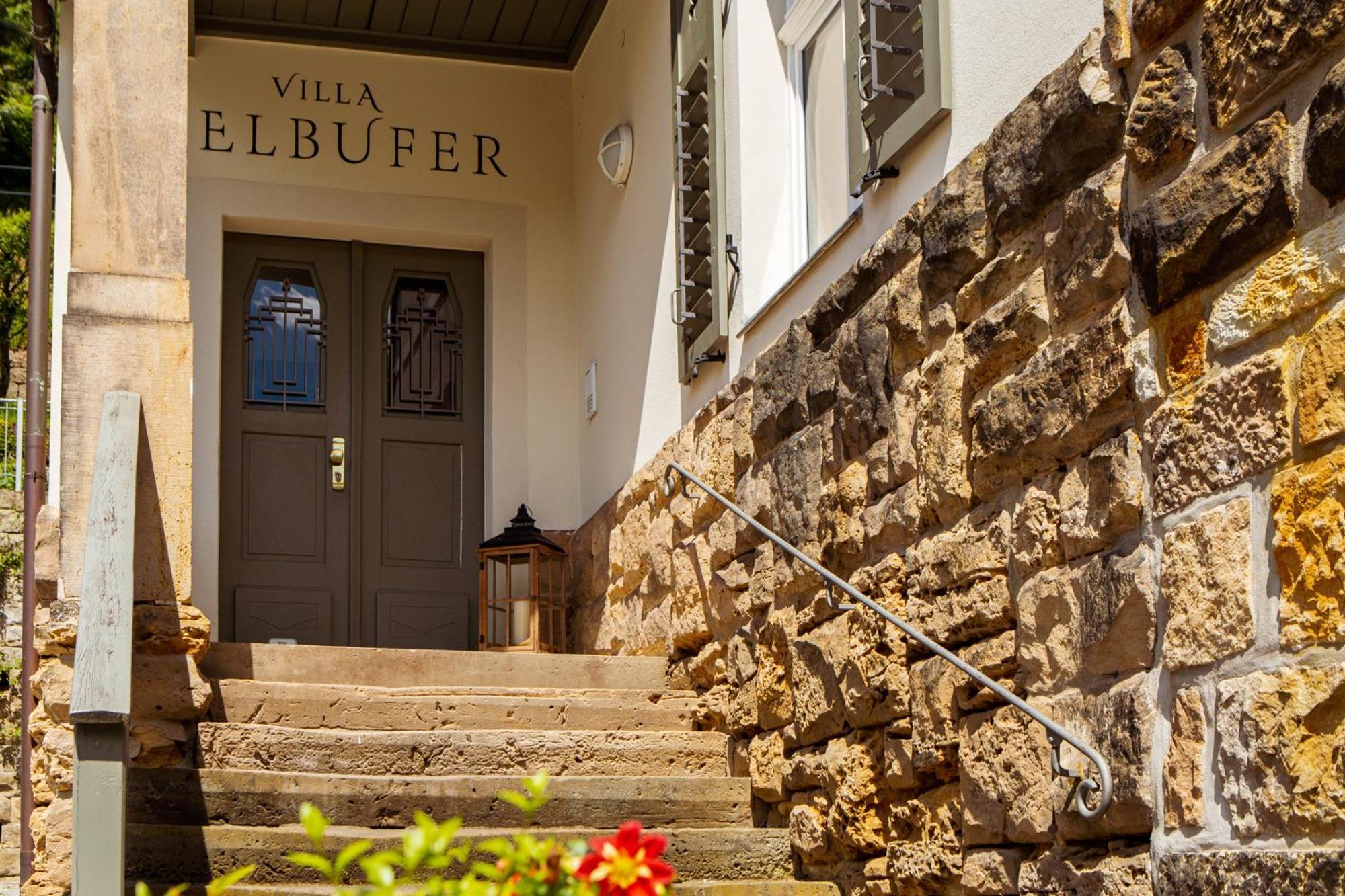 Villa Elbufer Bad Schandau Kültér fotó
