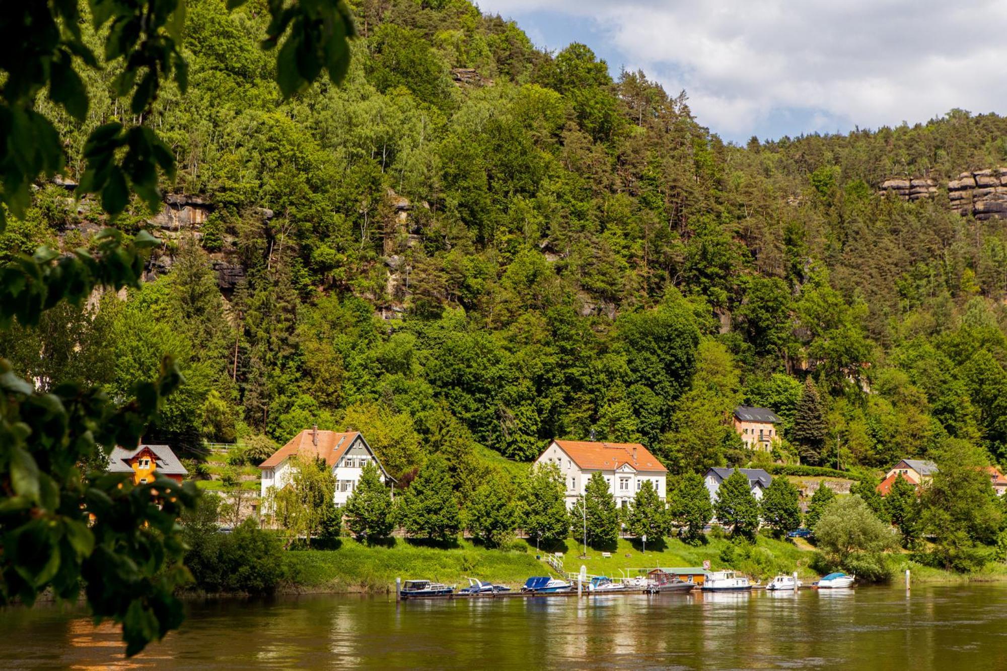 Villa Elbufer Bad Schandau Kültér fotó
