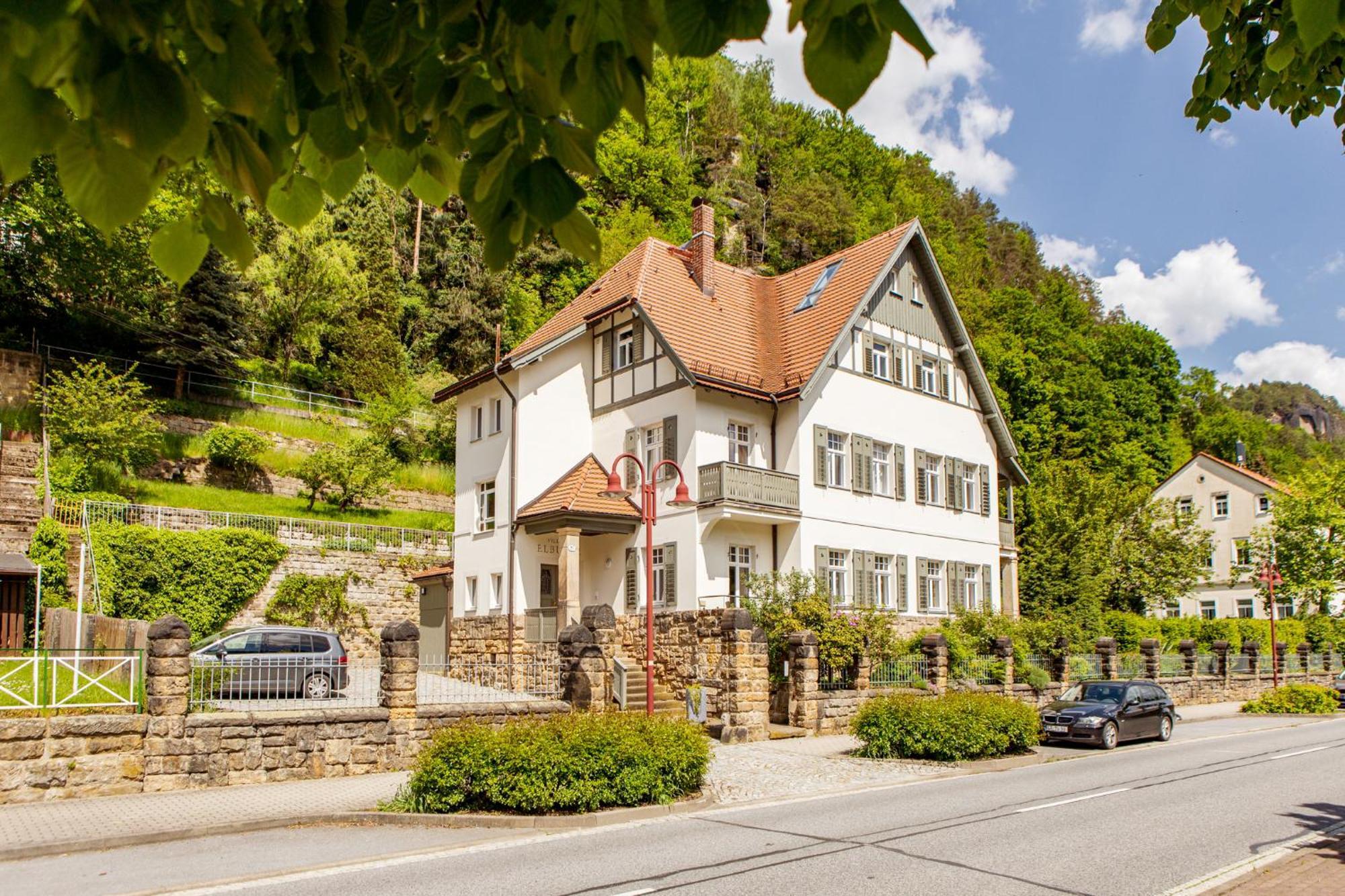 Villa Elbufer Bad Schandau Kültér fotó